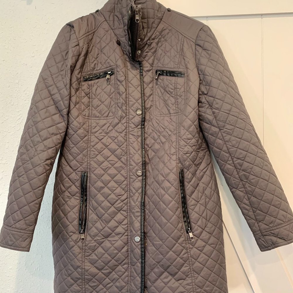 Steve Madden Quilted Coat Jacket